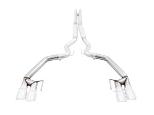 Ford Mustang Performance Exhaust - Rear - AWE Tuning - Touring-to-Track Conversion Kit - `18-`27